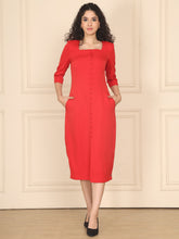 Exude Scarlet Midi