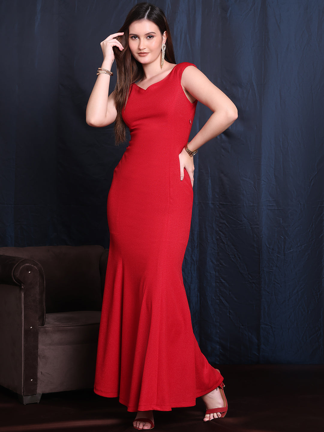 Exude Midnight Majesty Shoulder Classic Gown