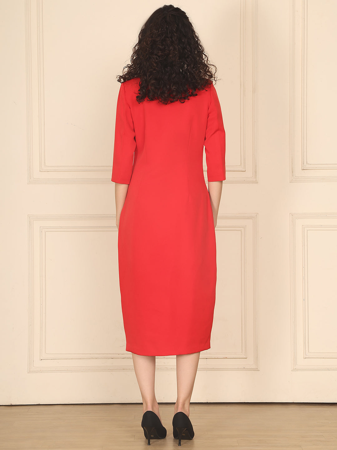 Exude Scarlet Midi