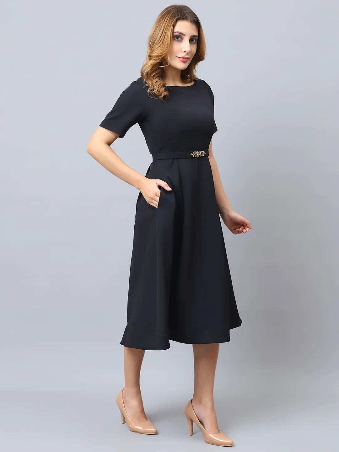 Exude Embellish & Flow Dress