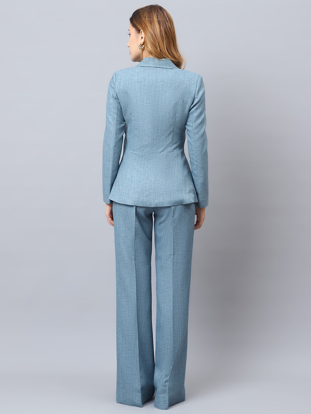 Exude The A-Line Statement Set Cyan