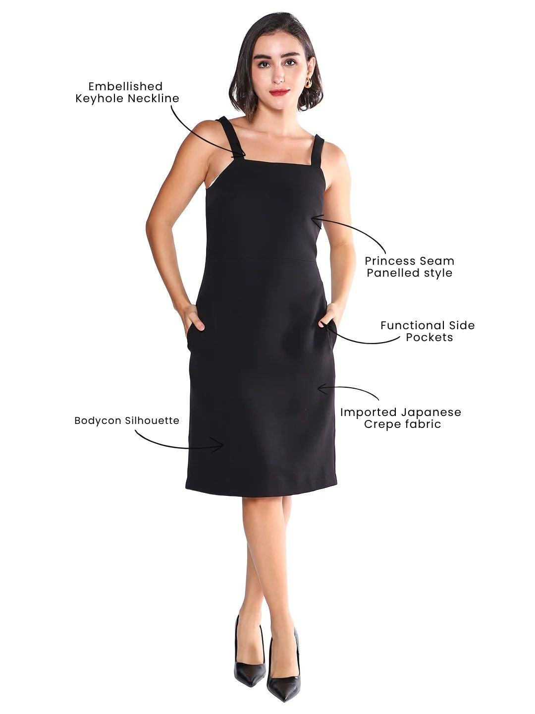 Exude Midnight Aura Dress