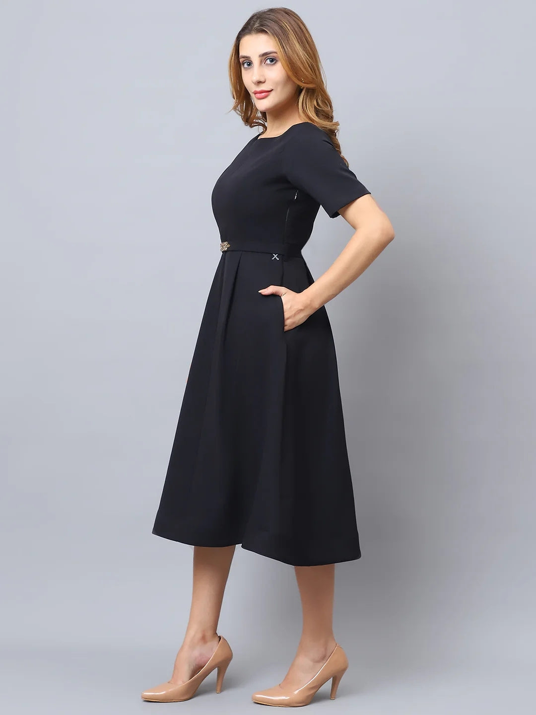 Exude Embellish & Flow Dress