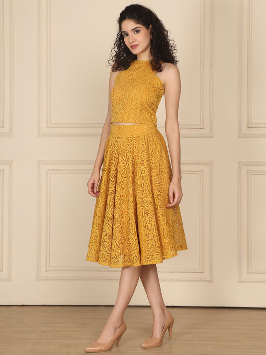 Exude Sunlace Co-ord Skirt and Top