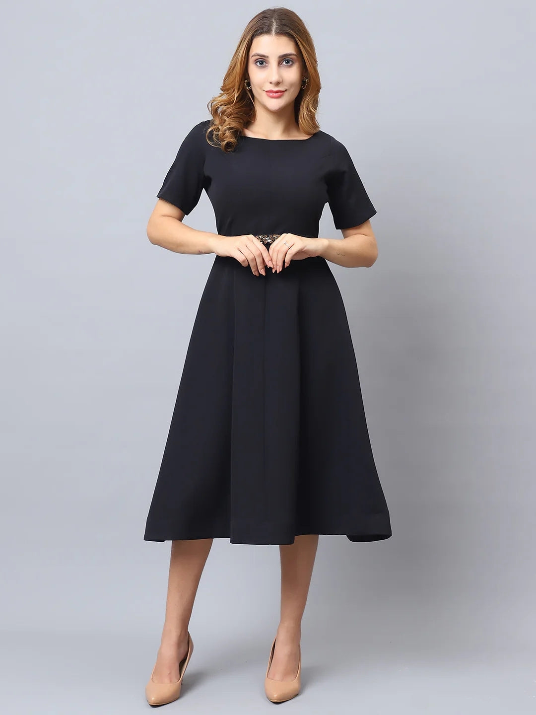 Exude Embellish & Flow Dress