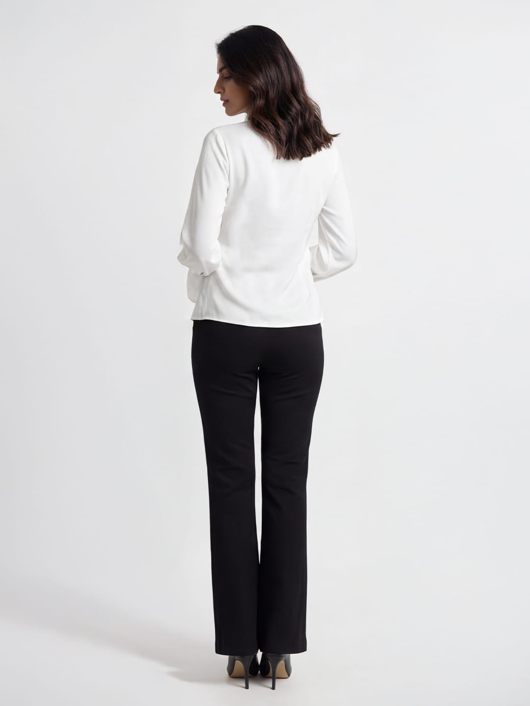 Exude Ivory Knot Grace Top