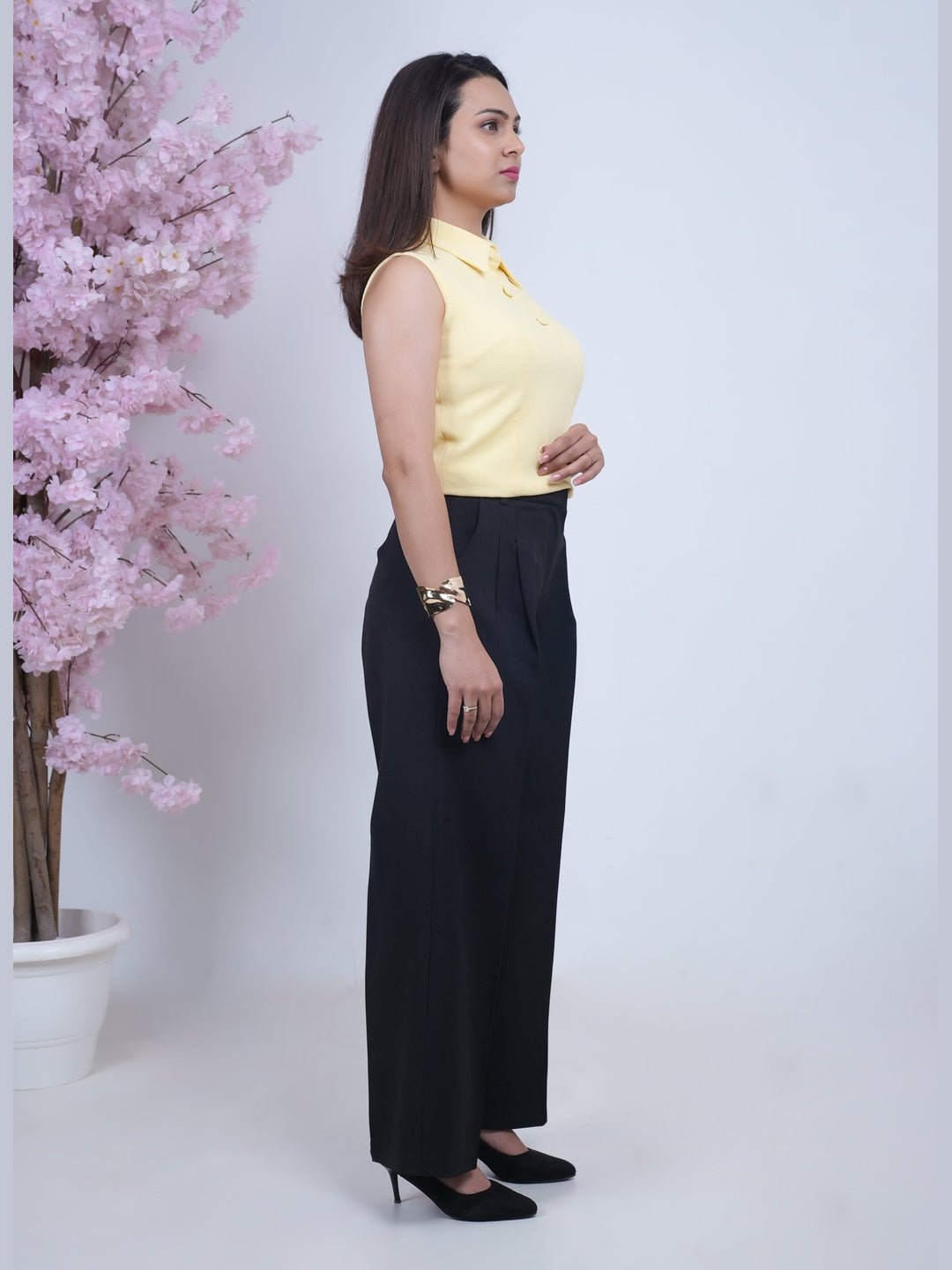 Exude Butter Bloom Top