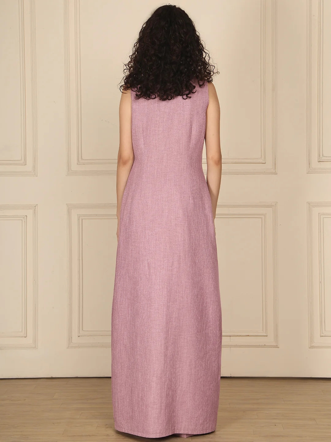 Exude Luxe Linen Set Lilac