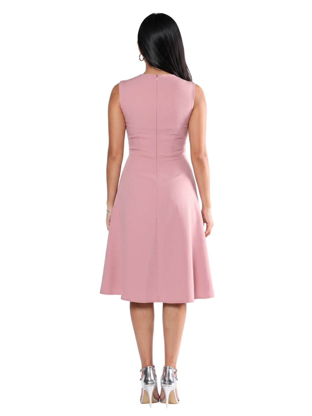 Exude Blush Grace Embellished A Line Dress
