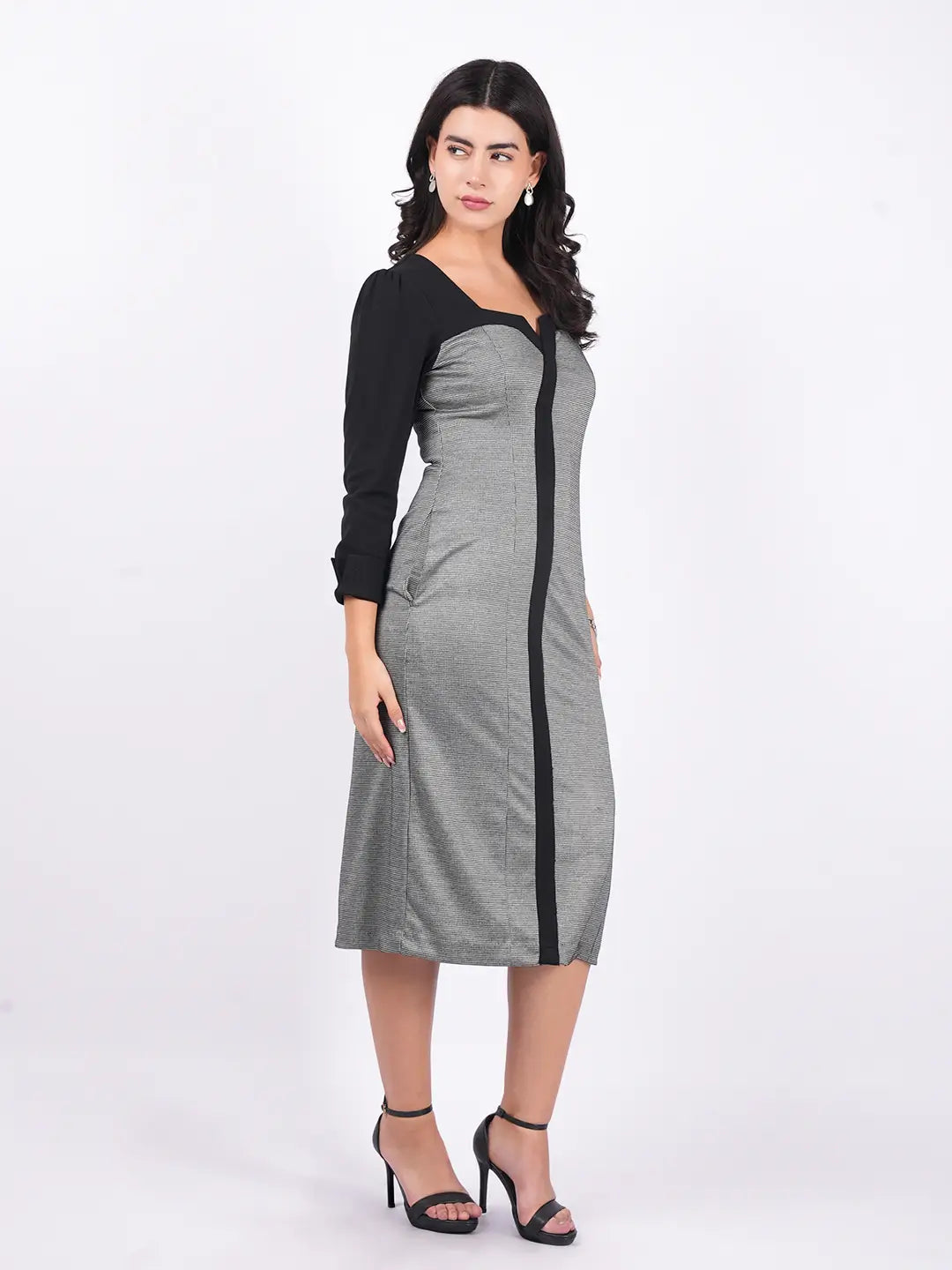 Exude Urban Edge Panel Dress Dresses
