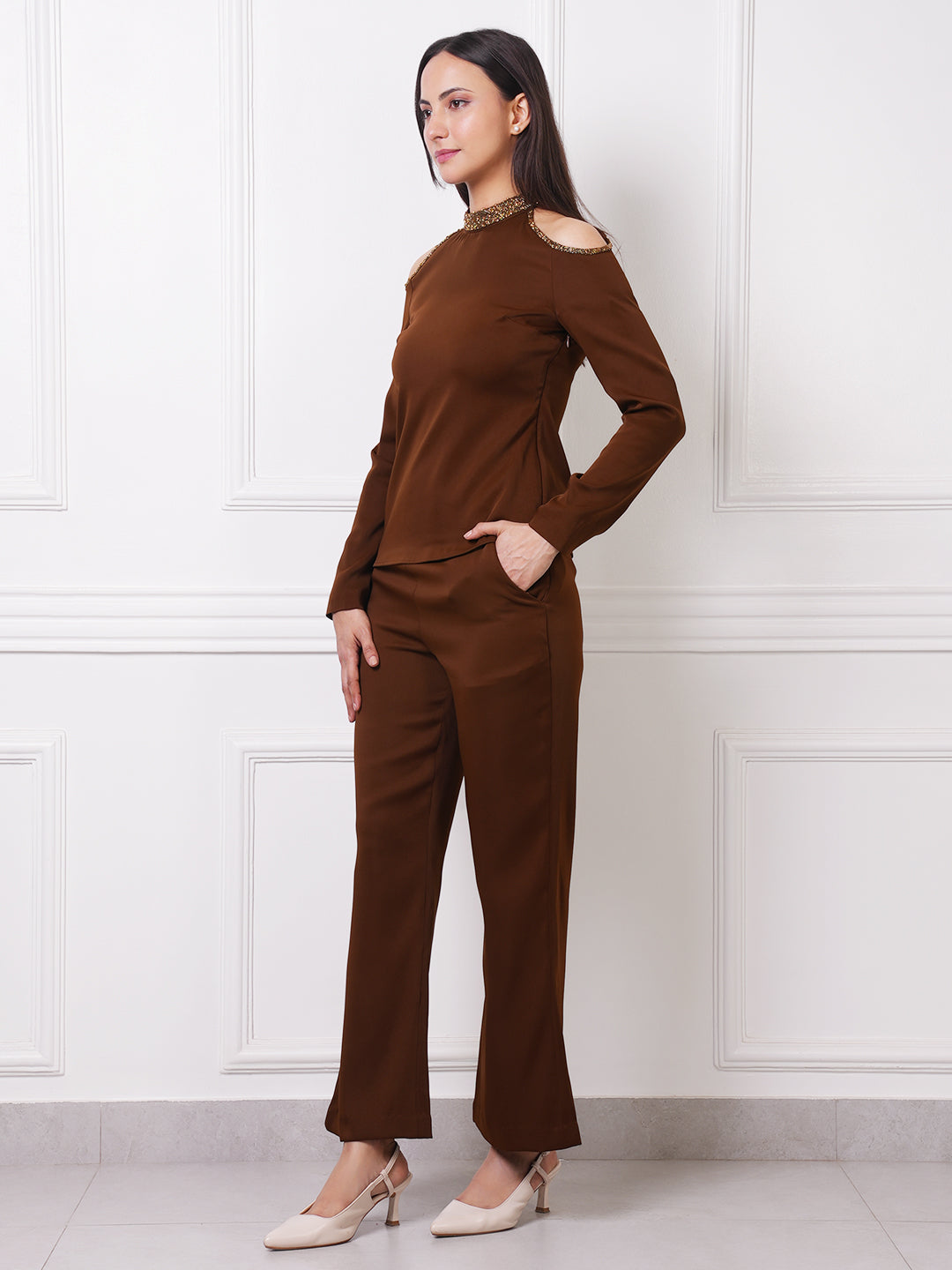 Exude Embellished Co Ord Set
