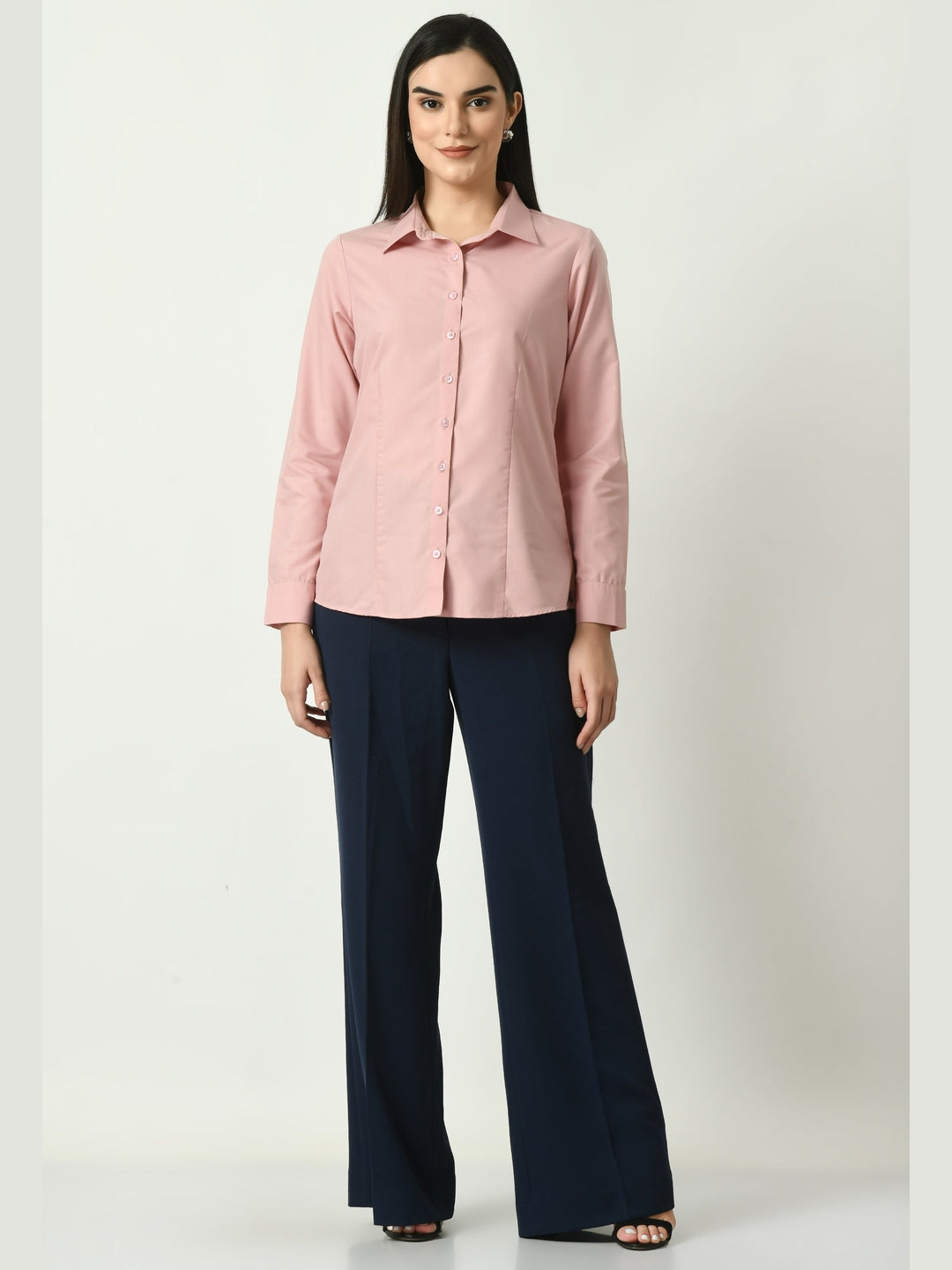 Exude Charisma Long Sleeves Formal Shirt Watermelon Pink Shirts