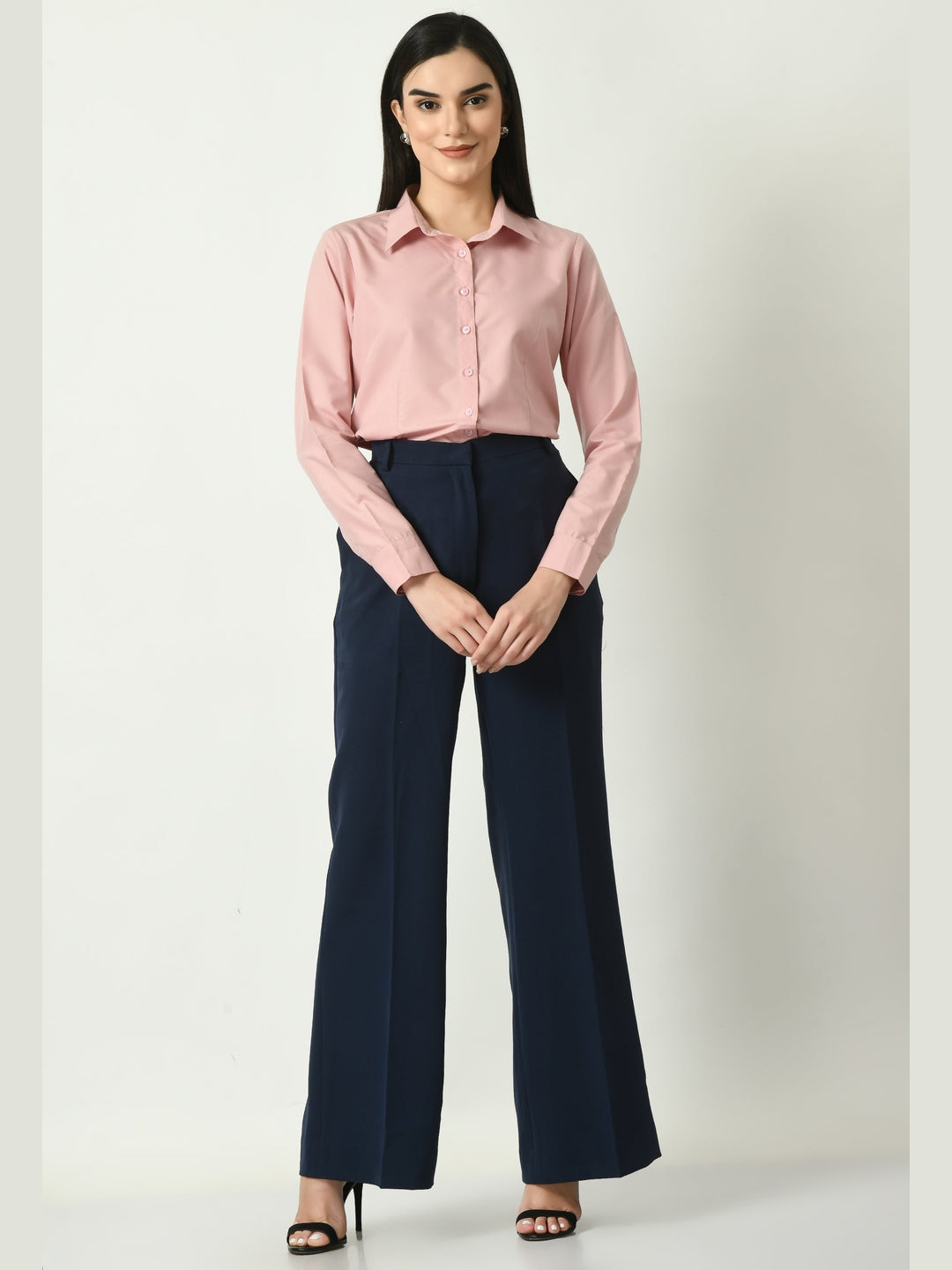 Exude Charisma Long Sleeves Formal Shirt Watermelon Pink Shirts