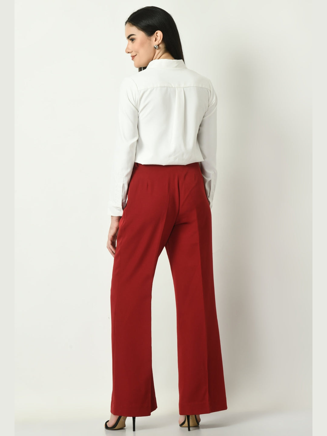 Exude Charisma Long Sleeves Formal Shirt White Shirts