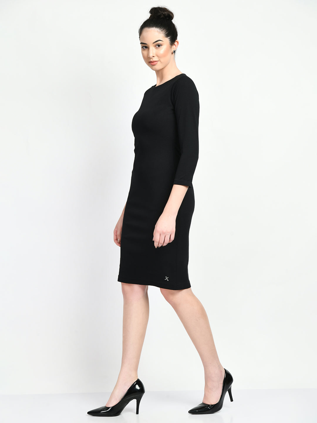 Exude Boldness Bodycon Dress Black Dresses
