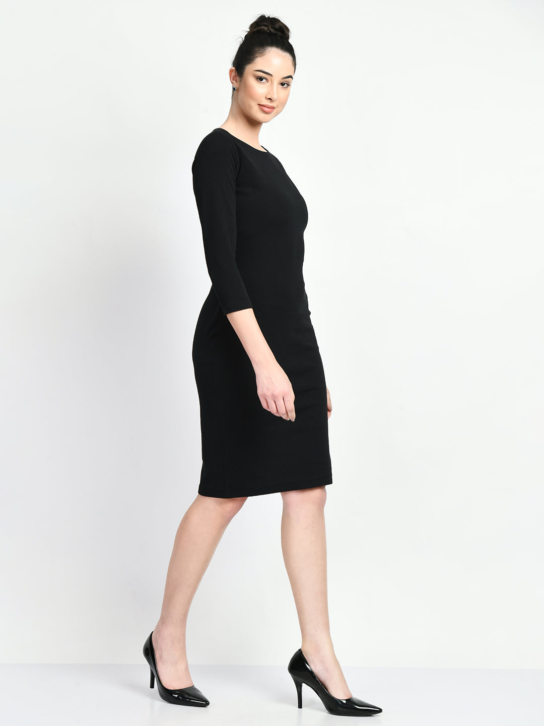Exude Boldness Bodycon Dress Black Dresses