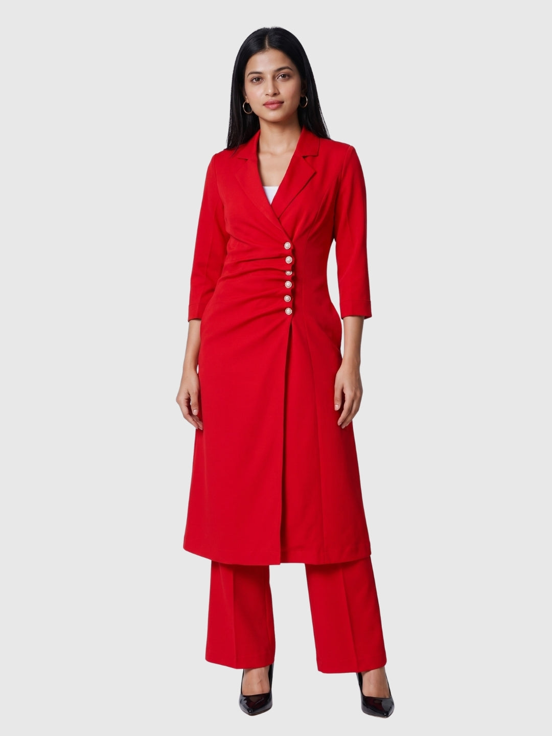 Exude Radiant Rouge Power Suit Set