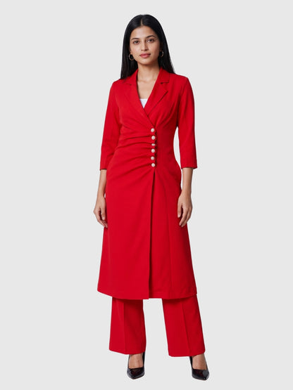 Exude Radiant Rouge Power Suit Set