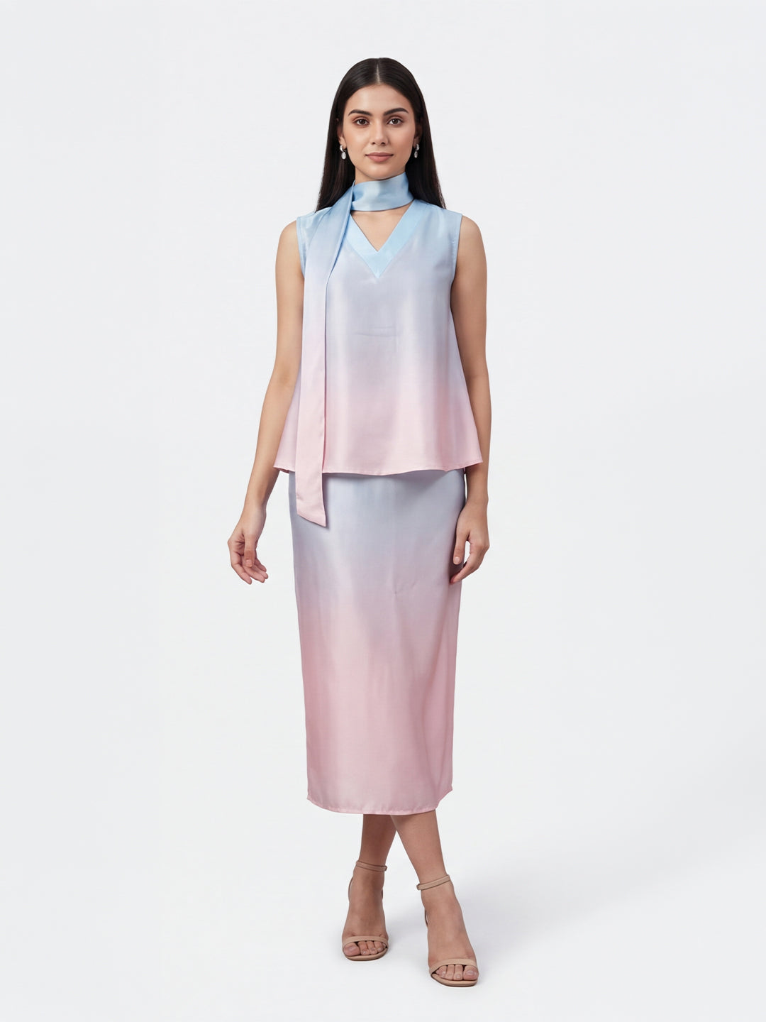 Exude Blush Mist Co-Ord Set