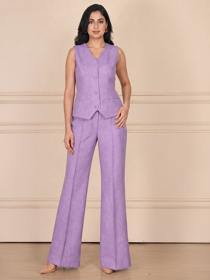 Exude A-Line Blazer Lilac