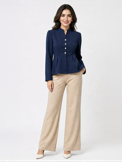 Structured Peplum Co-ord Set