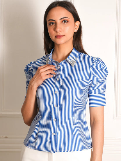 Exude Puff Sleeve Shirt