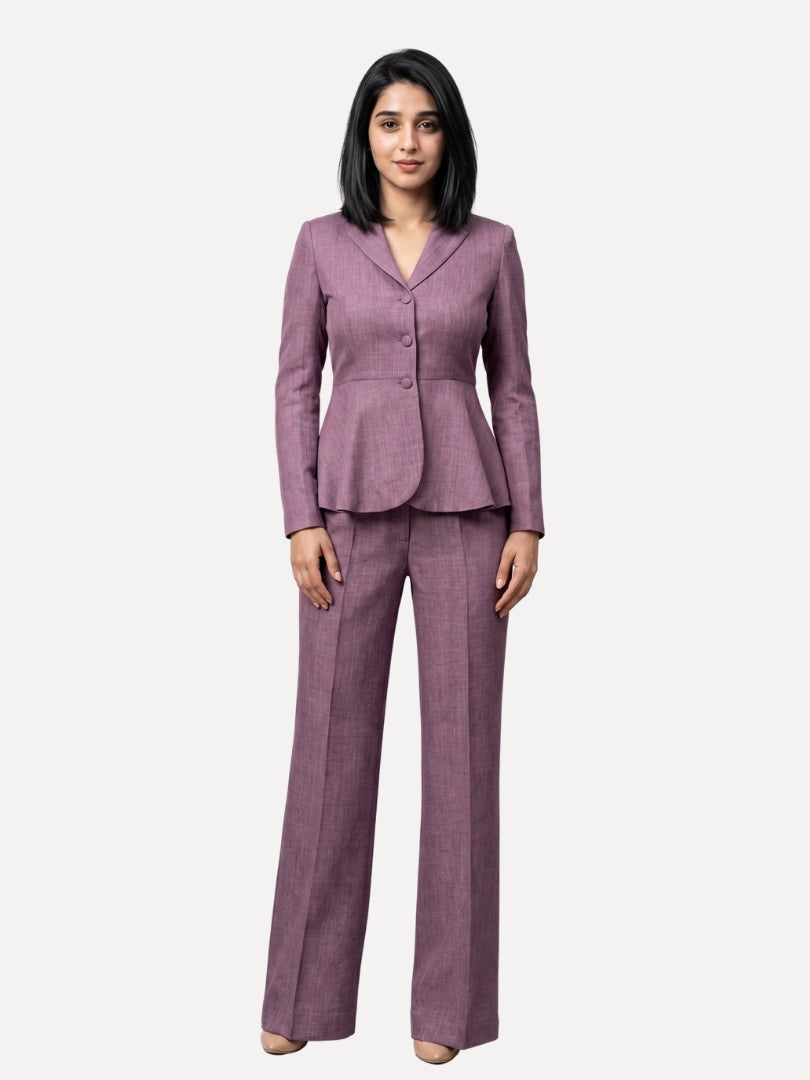 Exude The A-Line Statement Set Lilac