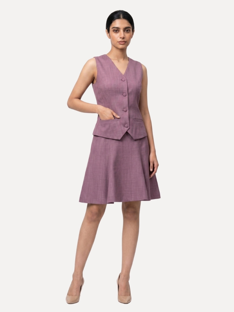 Exude Linen Grace Set Lilac