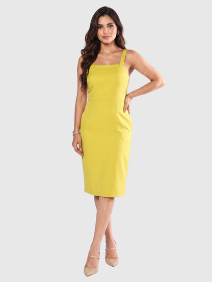 Exude Golden Aura Dress