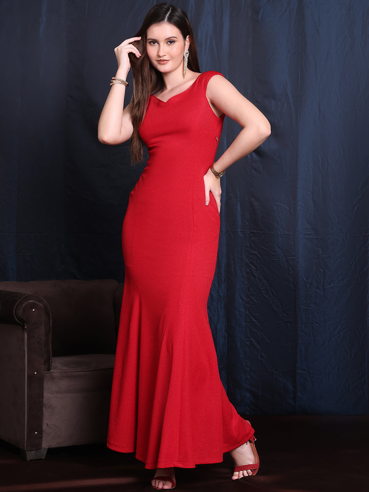Exude Midnight Majesty Shoulder Classic Gown 