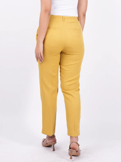 Exude Tapered Straight Pants Trousers