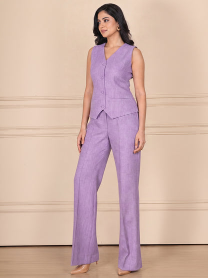 Exude A-Line Blazer Lilac