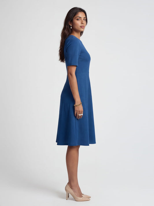 Exude Elara Structured Dress