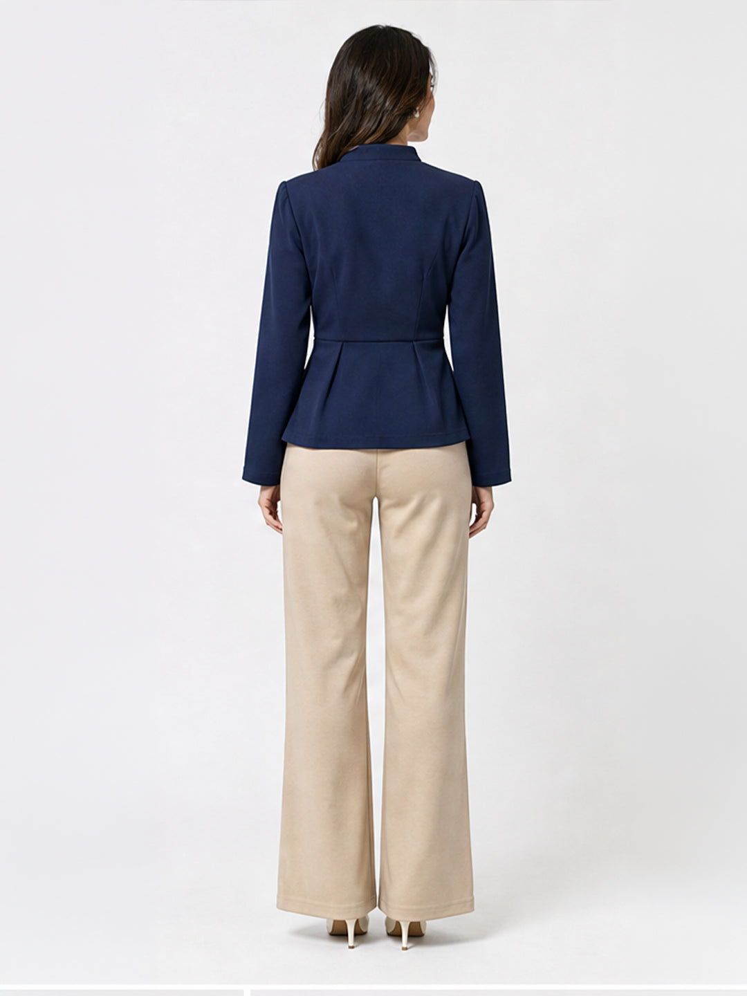 Structured Peplum Co-ord Set