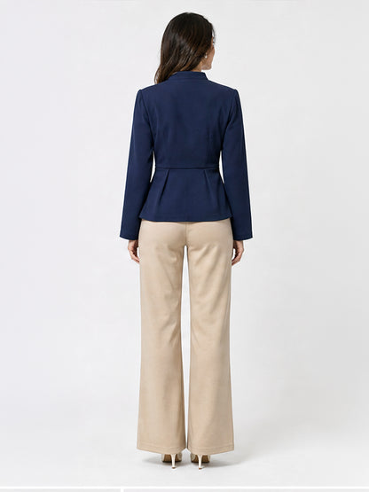 Structured Peplum Co-ord Set