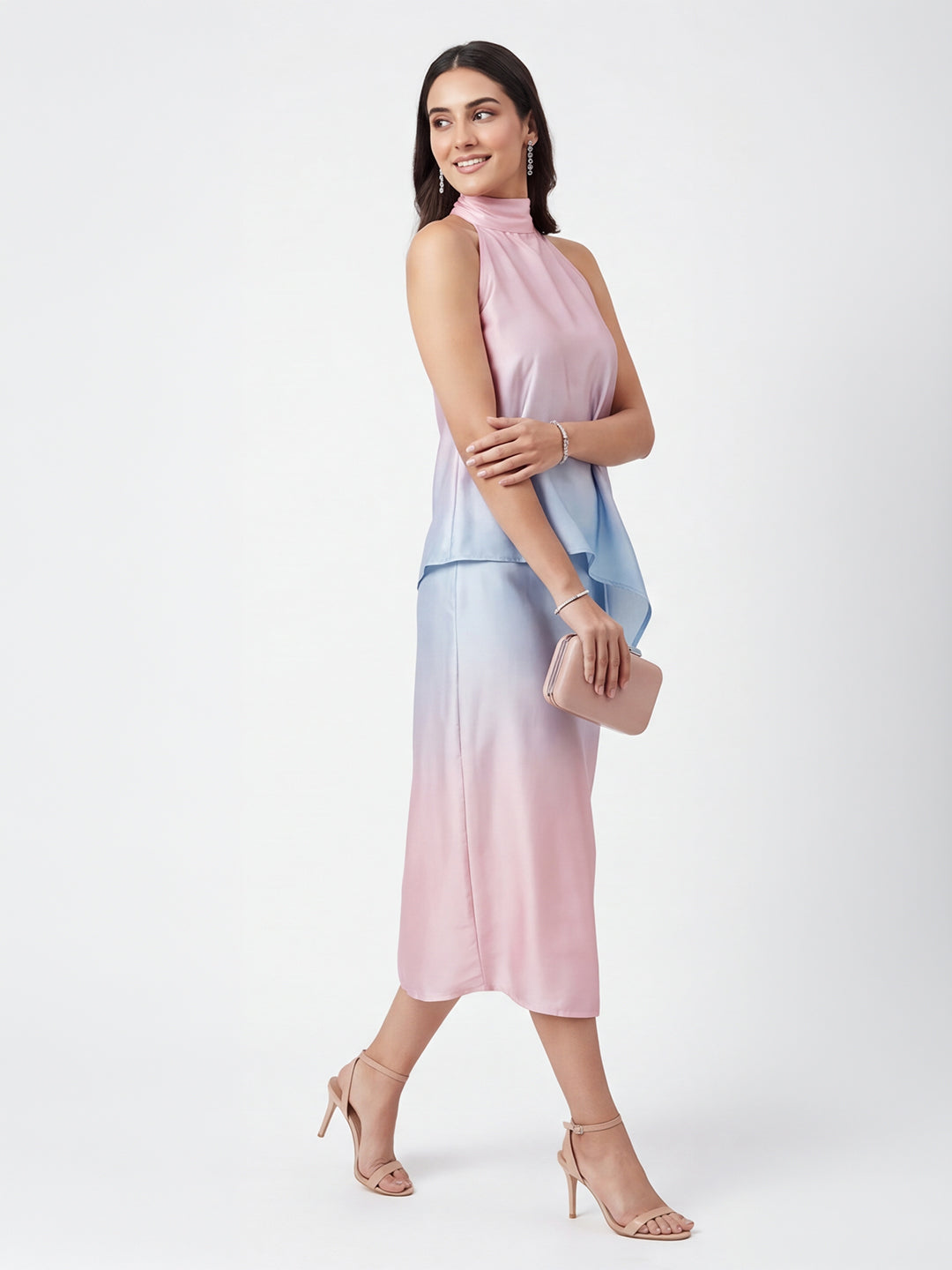Exude Blush Ombre Co-ord set