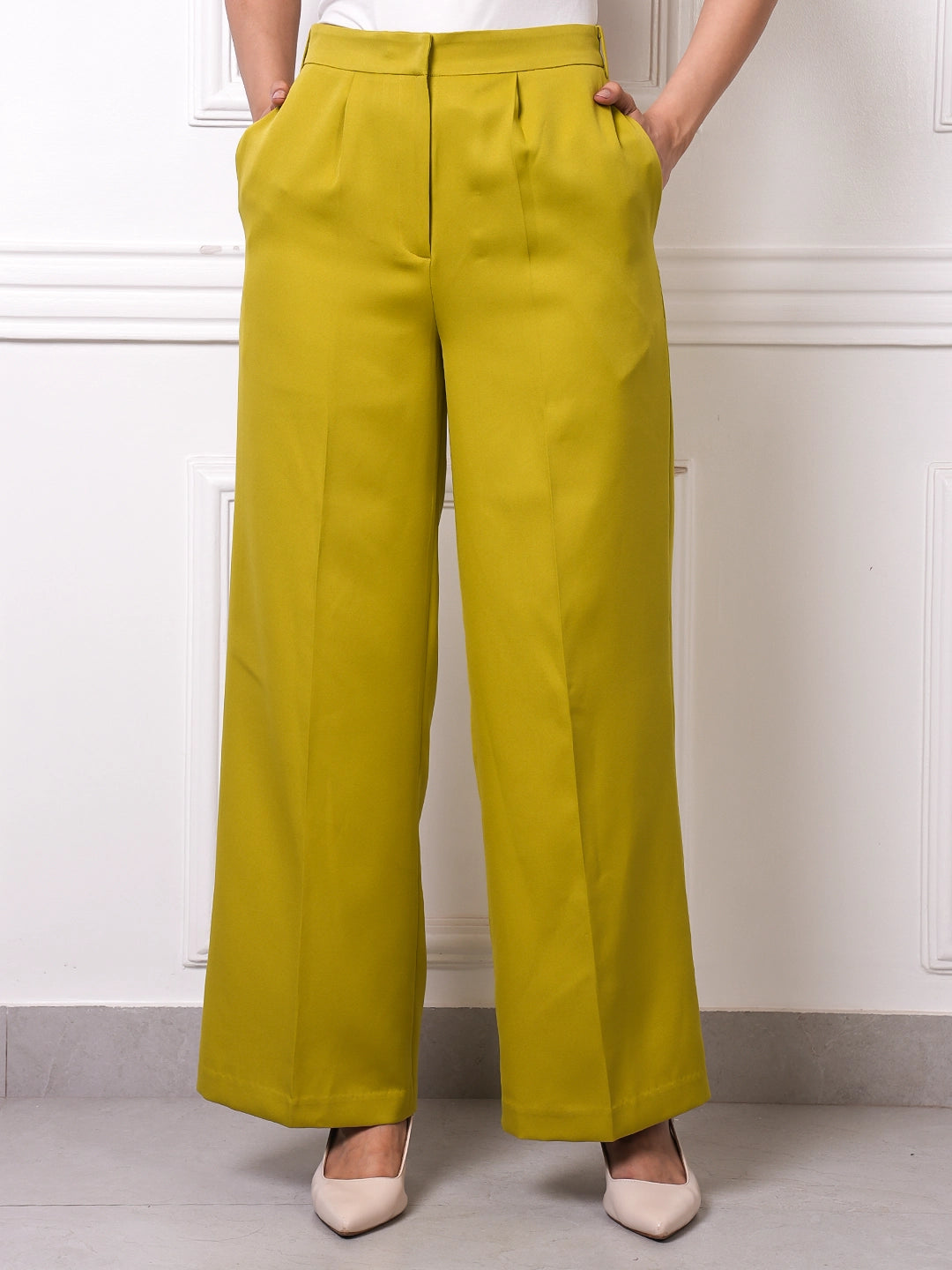 Exude Savannah Wide-Leg Trousers