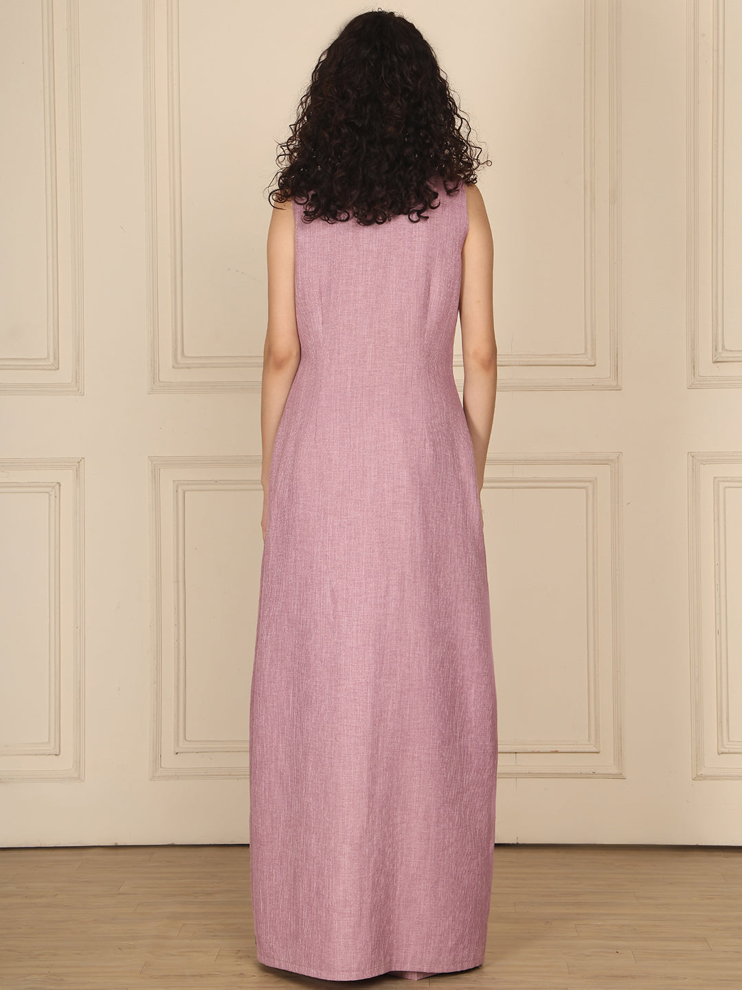Exude Luxe Linen Set Lilac