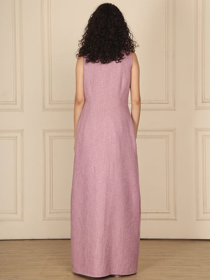 Exude Luxe Linen Set Lilac
