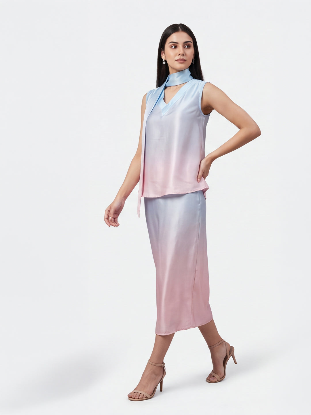 Exude Blush Mist Co-Ord Set