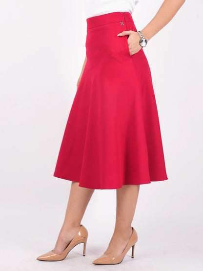 Exude Bold A-Line Skirt Skirts