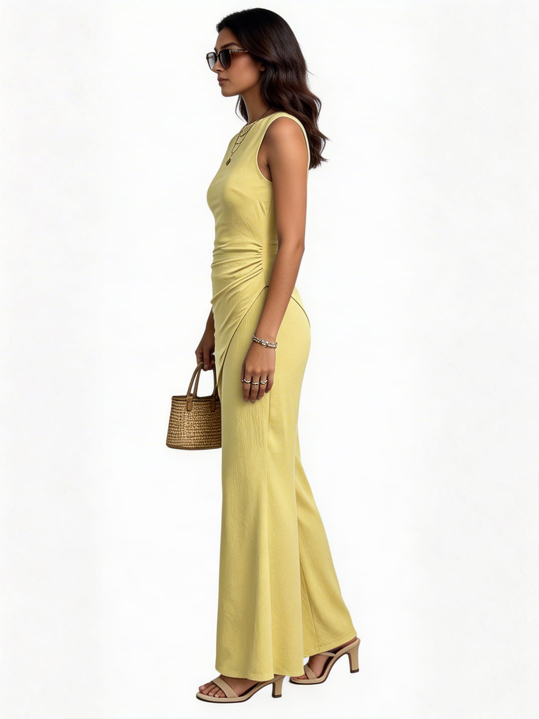 Exude Sunset Sorbet Asymmetric Co-ord Set