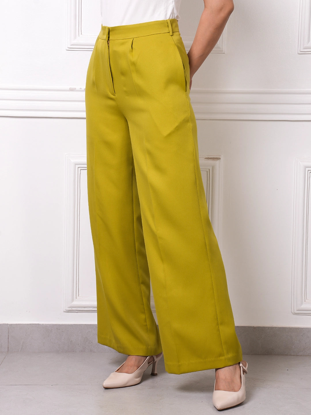 Exude Savannah Wide-Leg Trousers