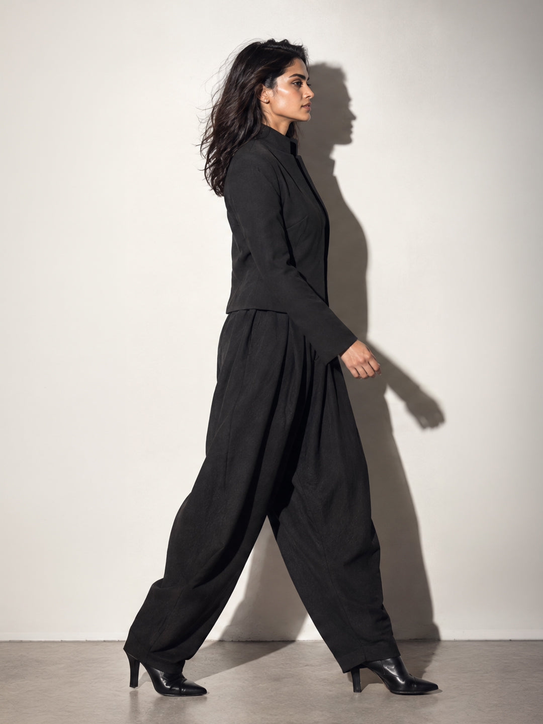 Black 3-Piece Tailored Co-ord Set