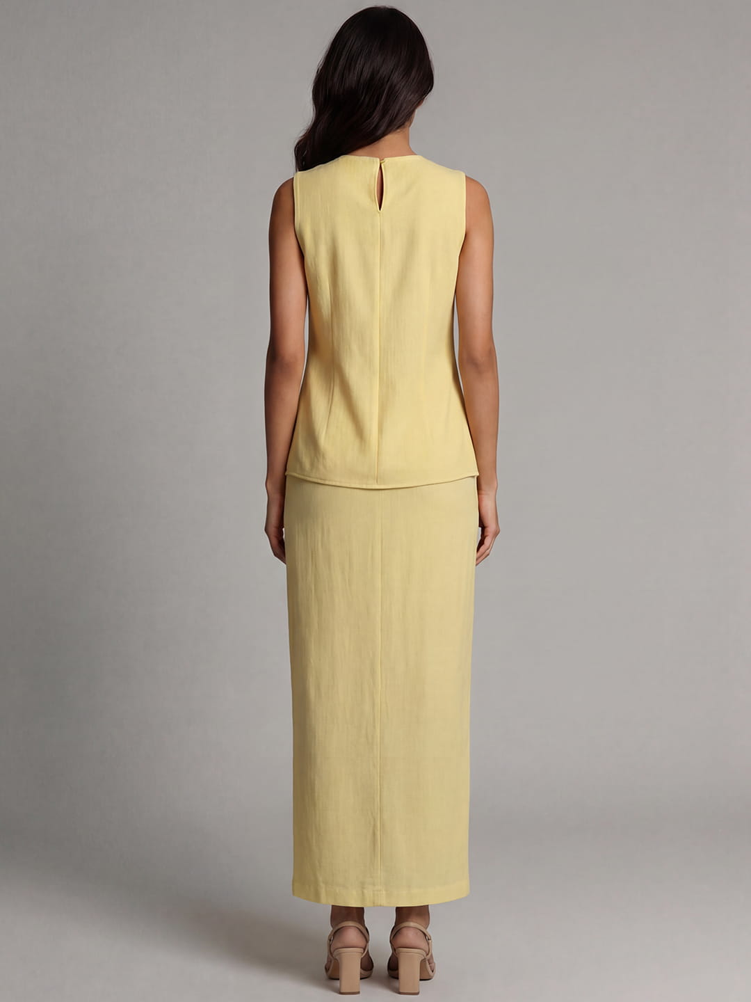 Exude Sunset Sorbet Asymmetric Co-ord Set
