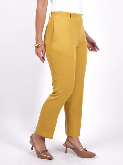 Exude Tapered Straight Pants Trousers