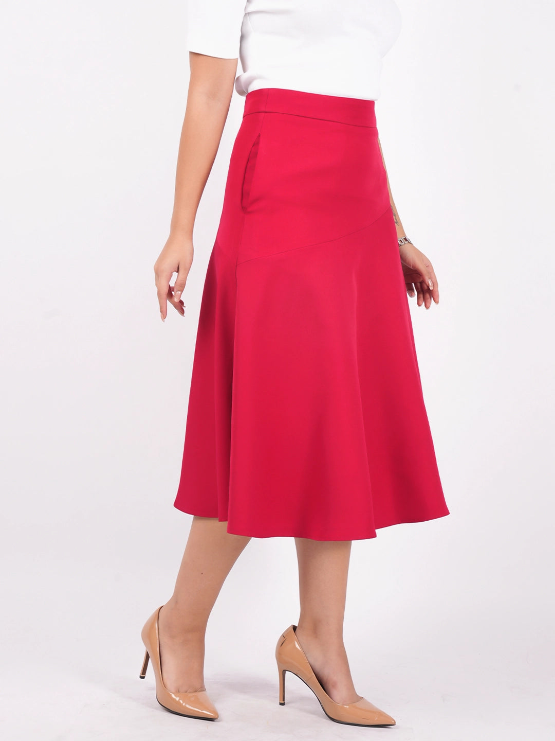 Exude Bold A-Line Skirt Skirts