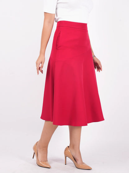 Exude Bold A-Line Skirt Skirts