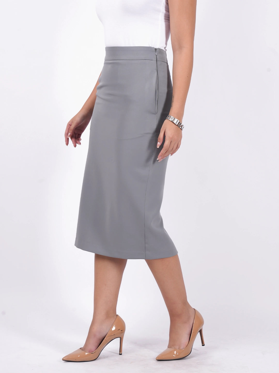 Exude Signature Pencil Fitted Skirt Skirts