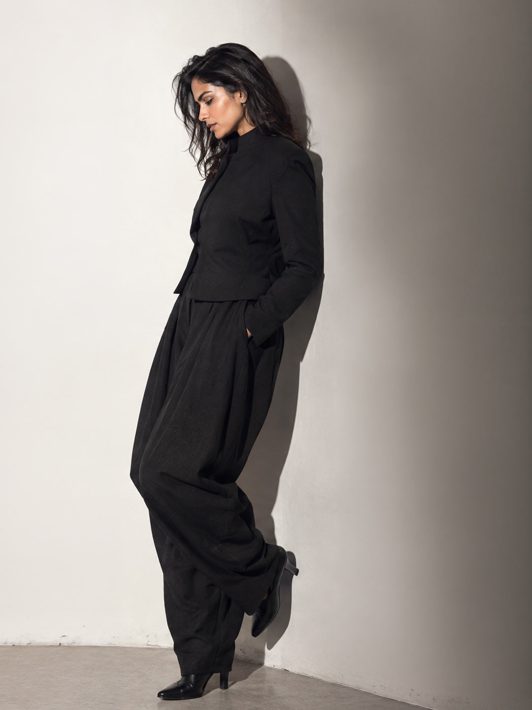Black 3-Piece Tailored Co-ord Set
